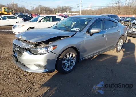 2016 Mazda Mazda6 I Sport from USA, damaged, VIN JM1GJ1U53G1474357